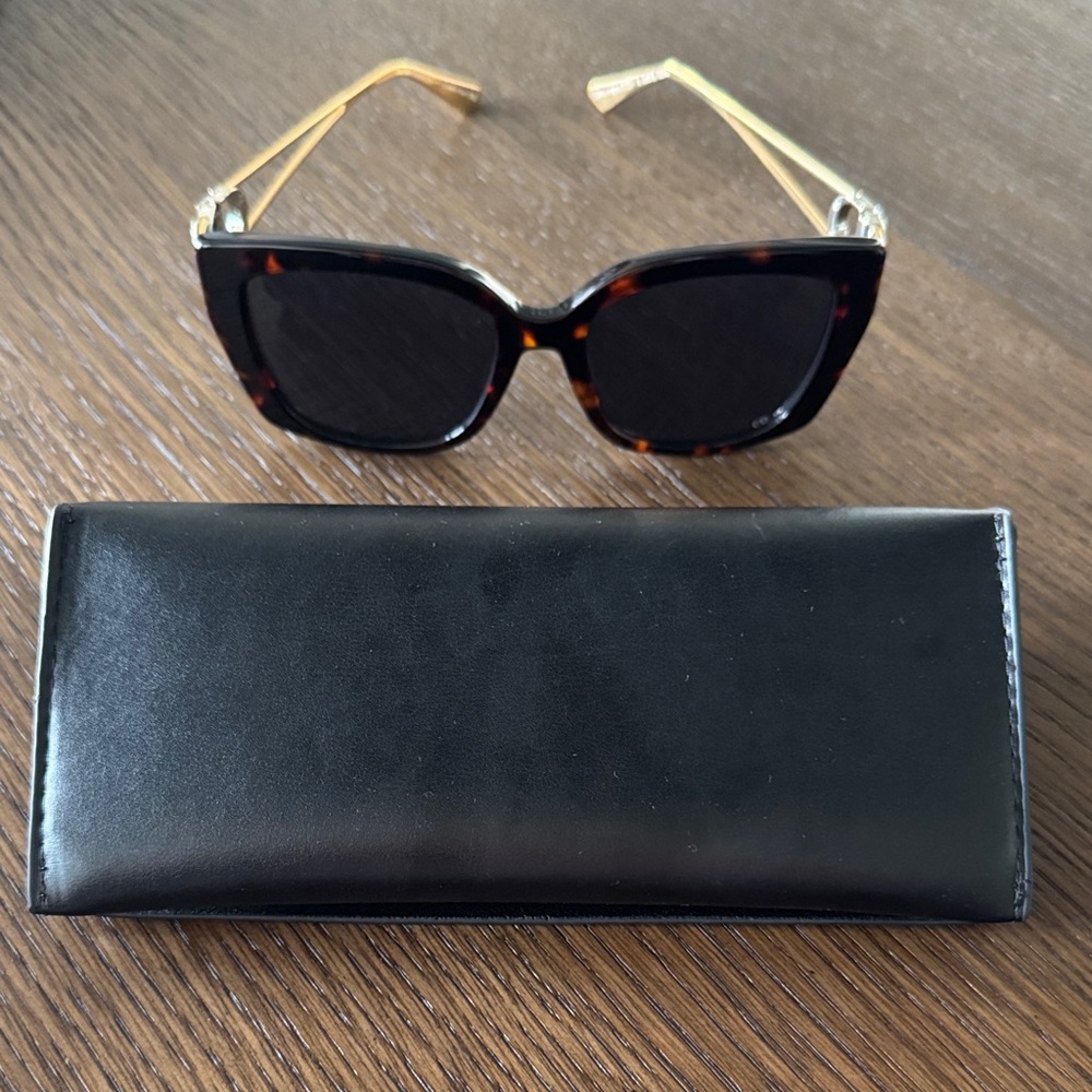 Dior Dark Havana 30Montaigne Square Butterfly Women sunglasses - Picture 4 of 16